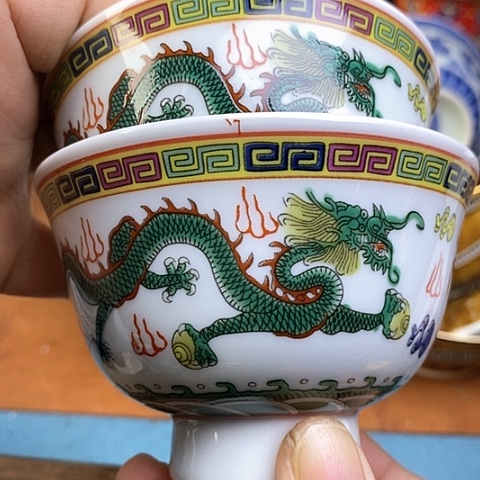 景德镇陶瓷藏式茶碗