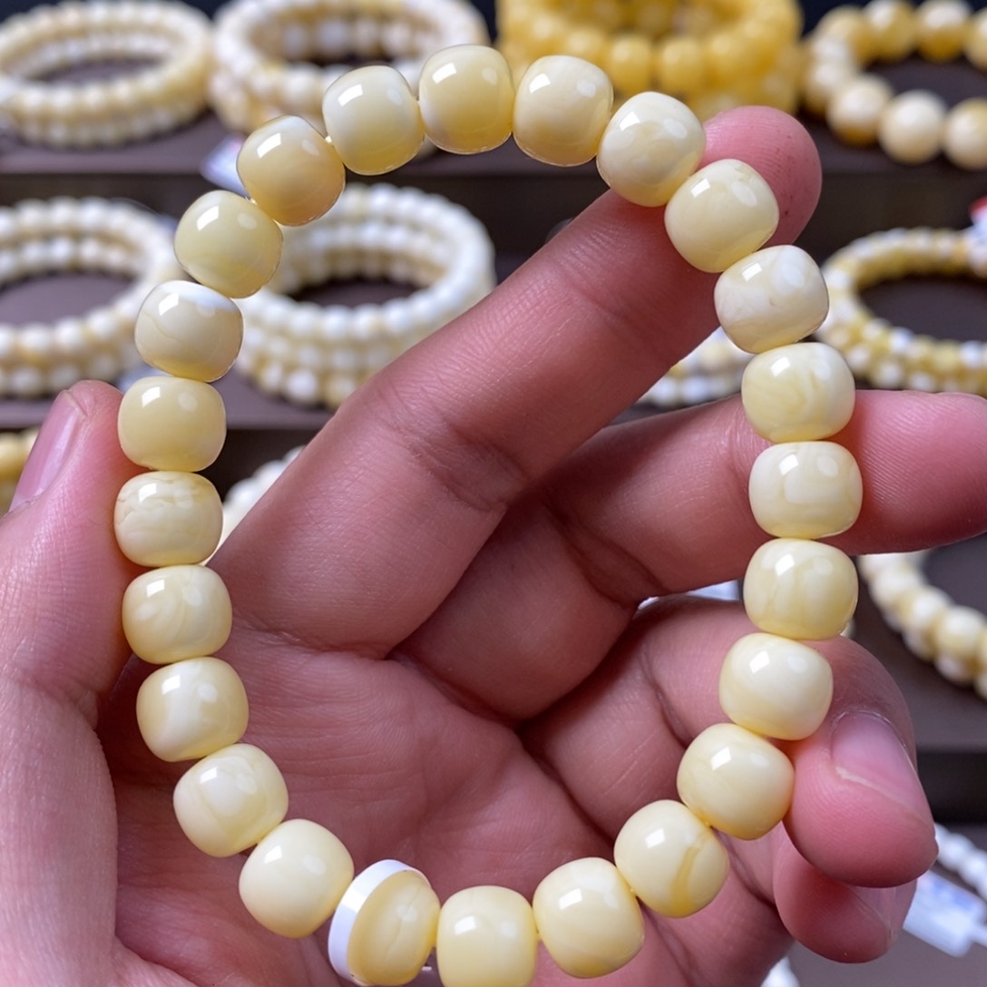 蜜蜡珠宝奇石未镶嵌9.5mm