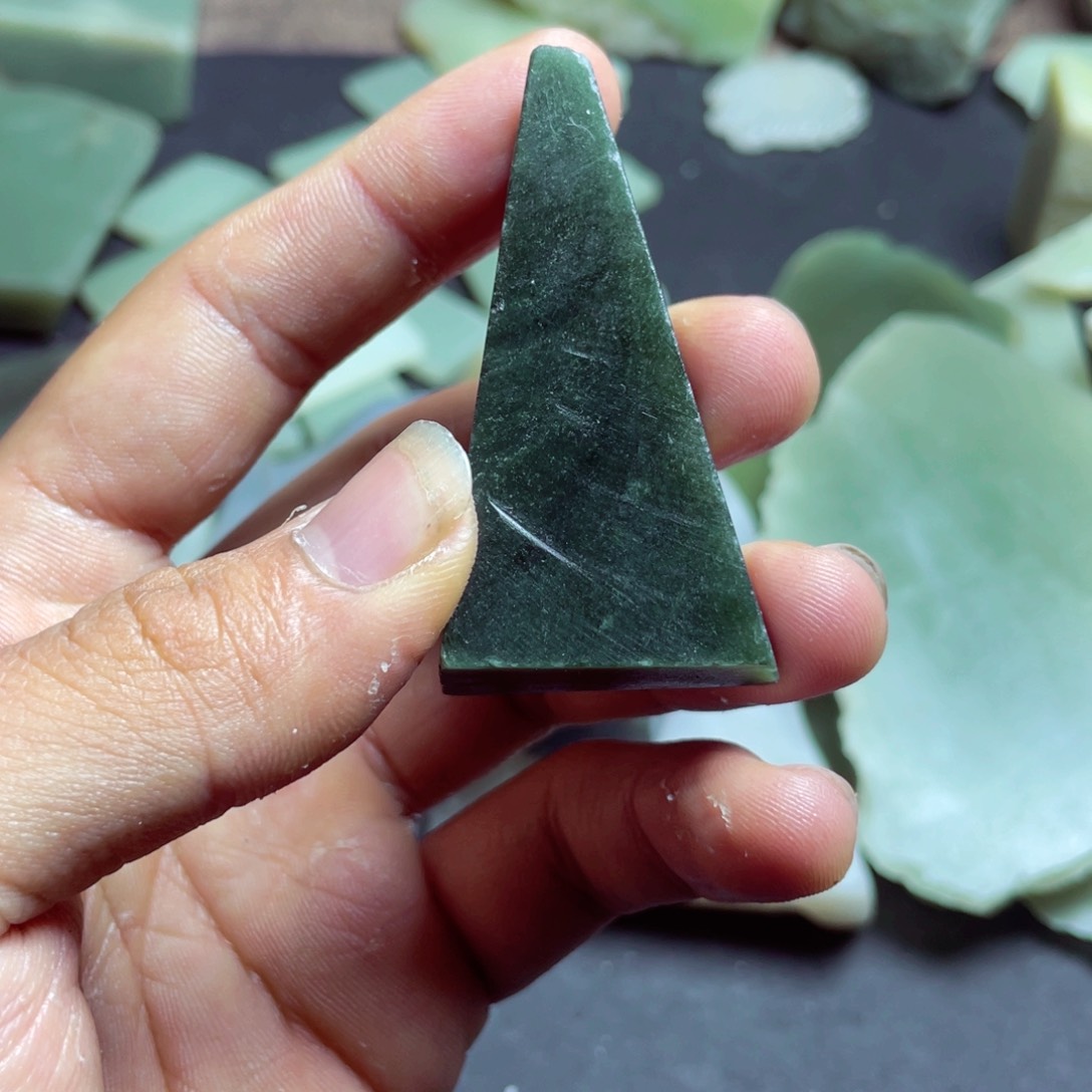 和田玉珠宝半成品未镶嵌