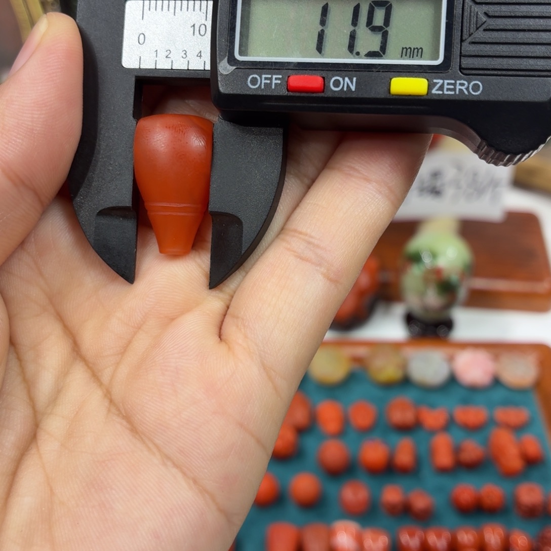 未镶嵌配饰南红玛瑙11.9mm