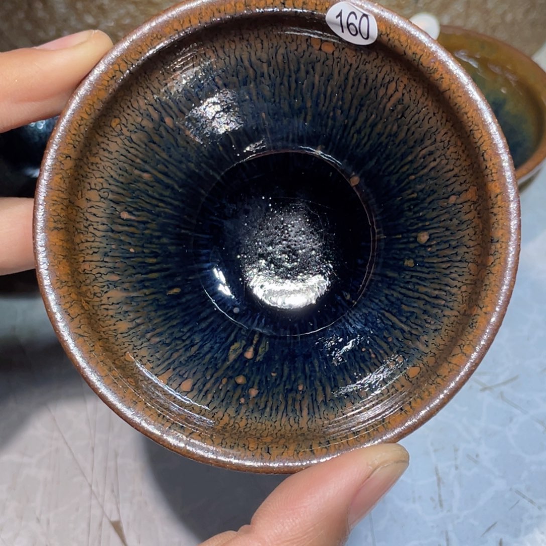 茶盏龙窑柴烧建盏160