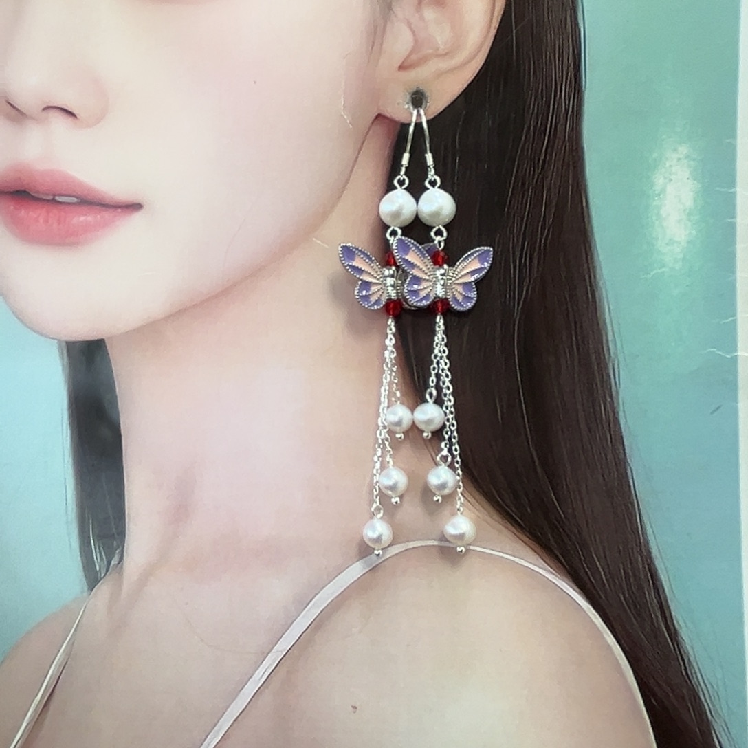 寿***山925银博雅手作S925纯银耳饰