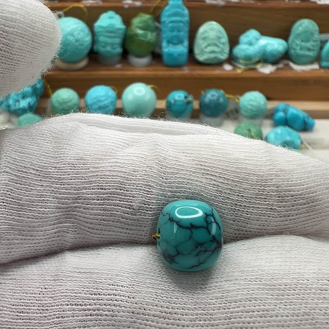 绿松石老型珠 未镶嵌