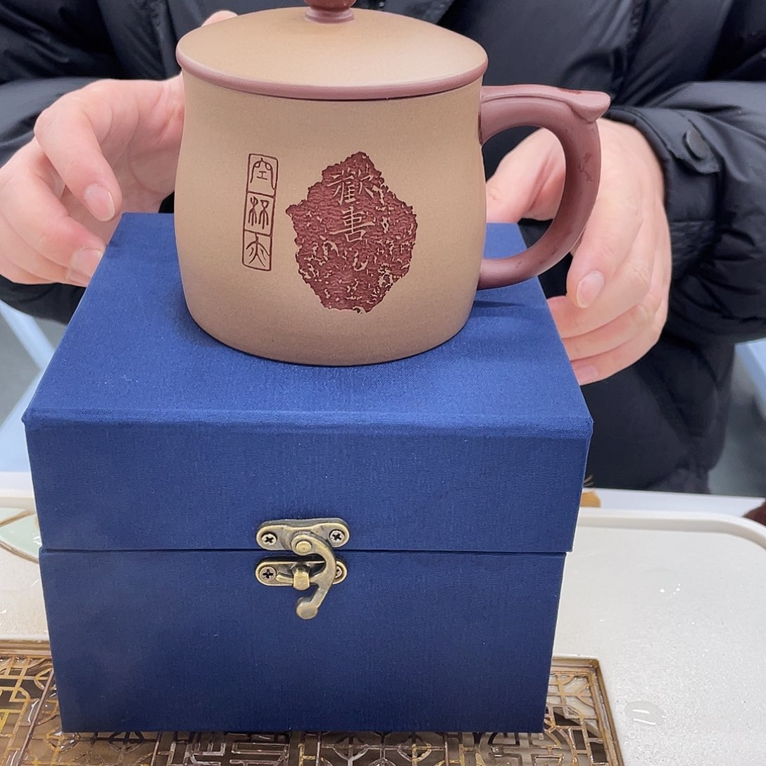 紫砂茶杯紫砂盖杯