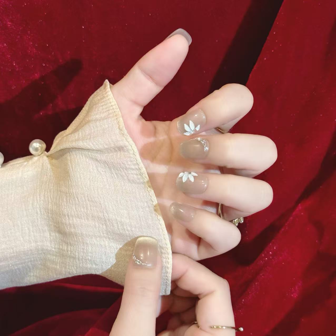 024花漾蜜语（纯手工穿戴甲）