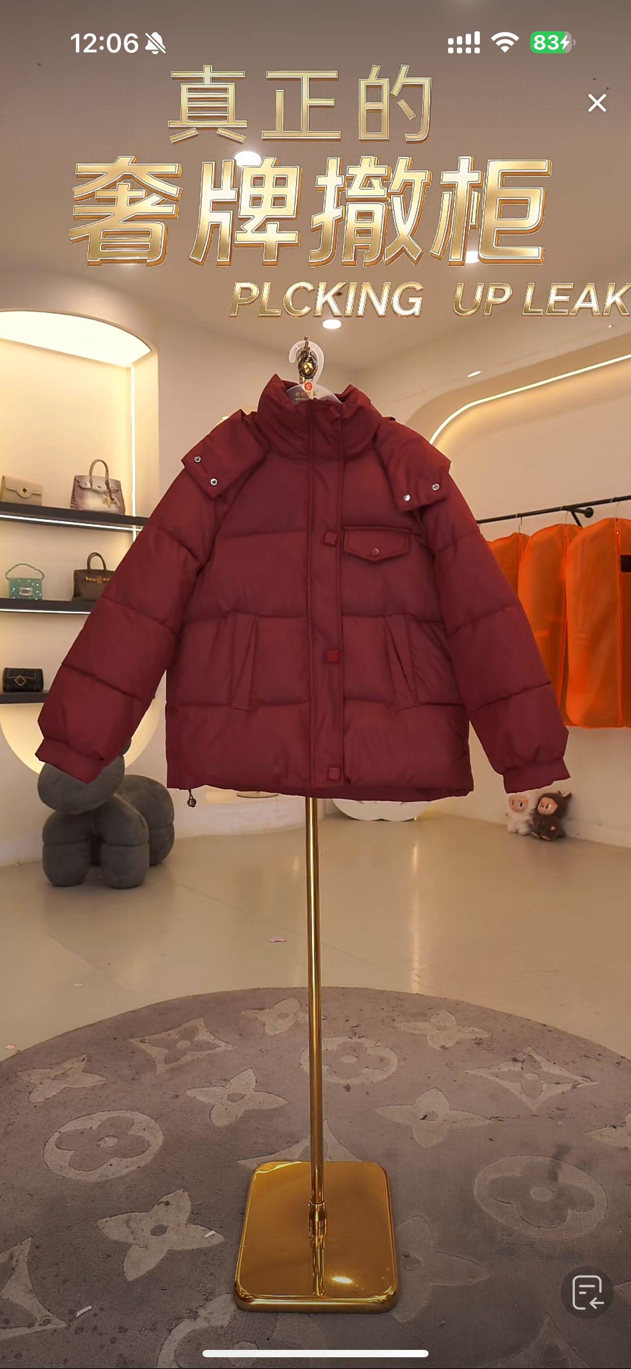 厚款染色连帽短款女宽松棉衣棉服休闲加厚保暖时尚JJ69
