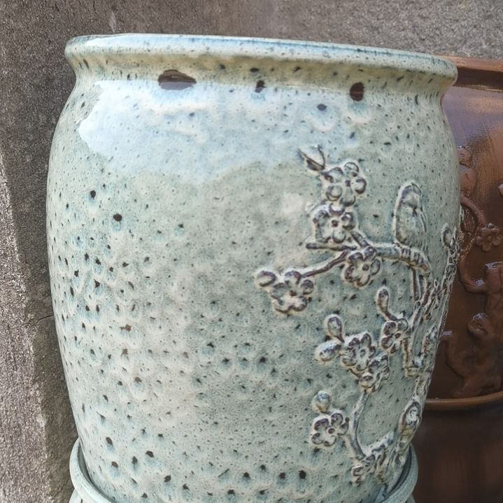 红陶口24高35一个盆