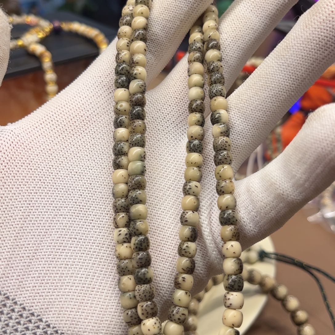 星月菩提手串65直切半壁