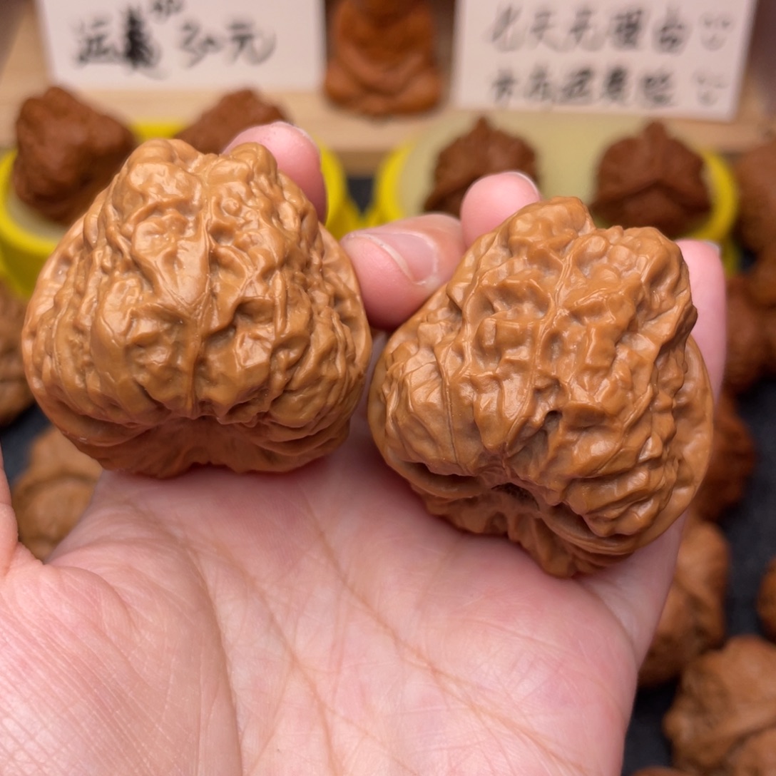 文玩核桃把件蛤蟆40