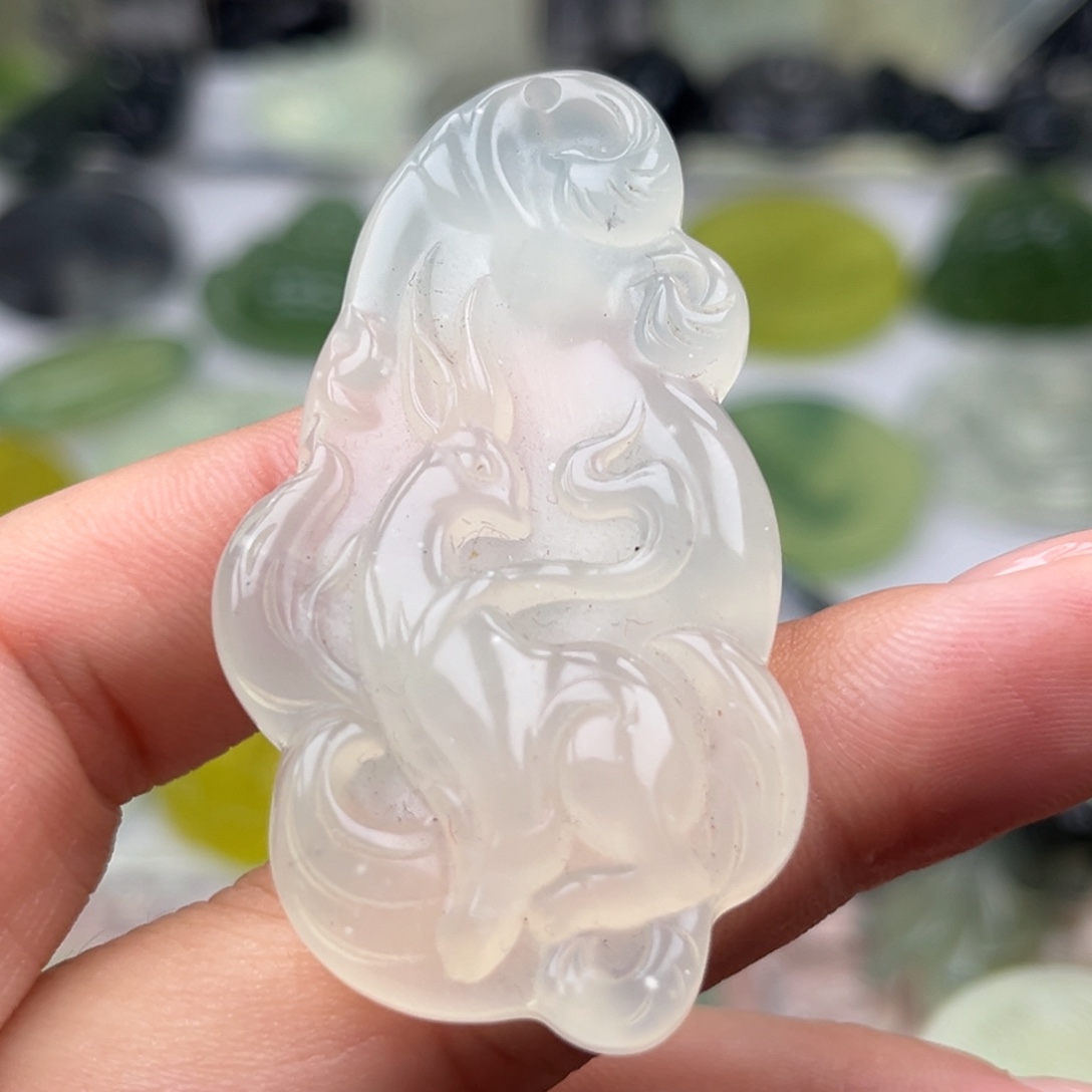 未镶嵌蛇纹石玉其它有棉黑点