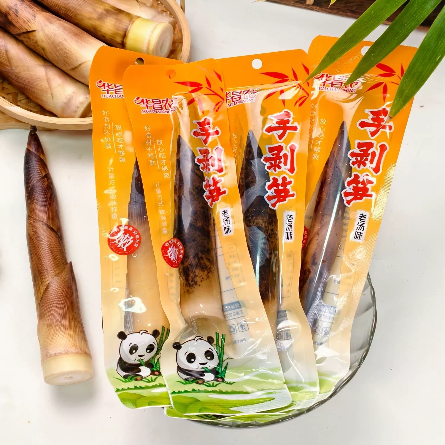 华昌农手剥幼笋老汤味1000