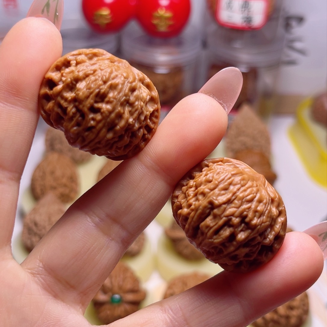 文玩核桃吊坠32尺龙珠手捻