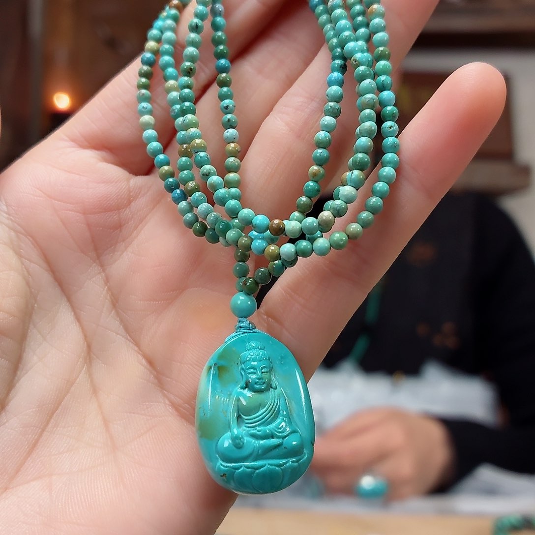 未镶嵌绿松石珠宝奇石左**辰