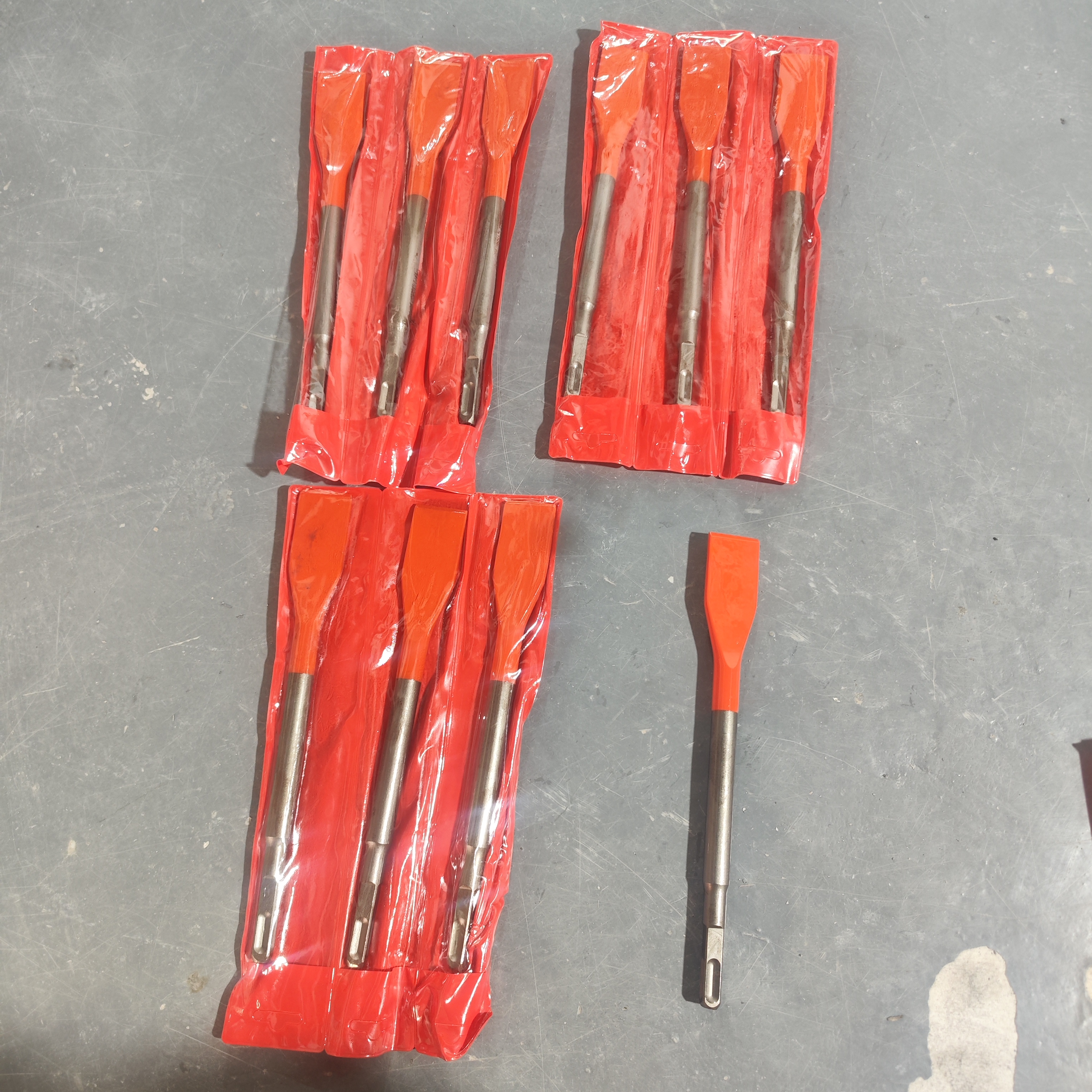 弹簧钢凿四方炳电镐钻头水电开槽专用工程家用通用