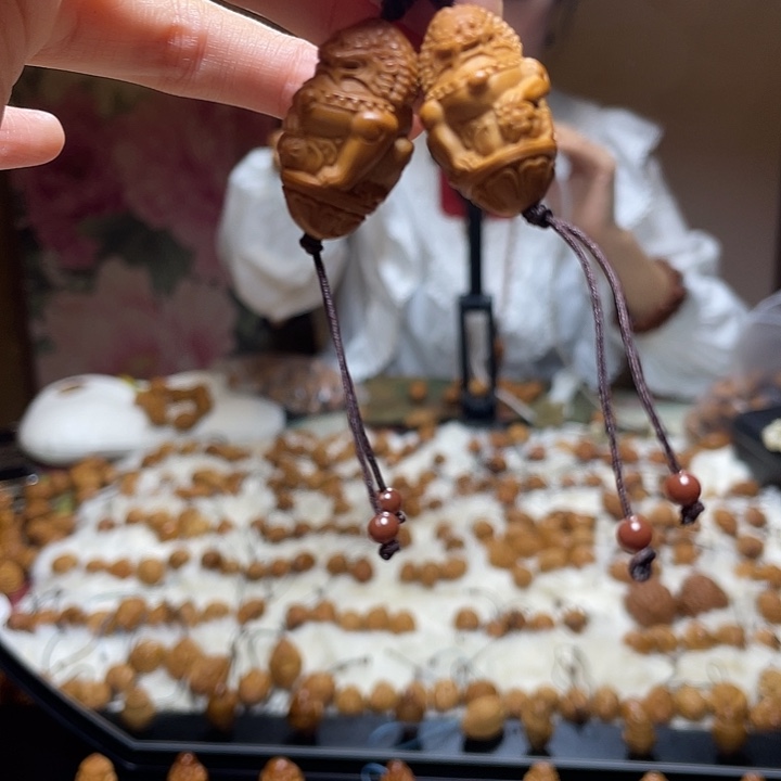 橄榄核手串/手链橄榄 醒狮