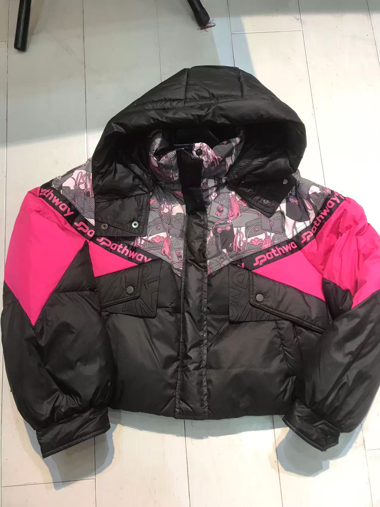时尚欧货棉服新款