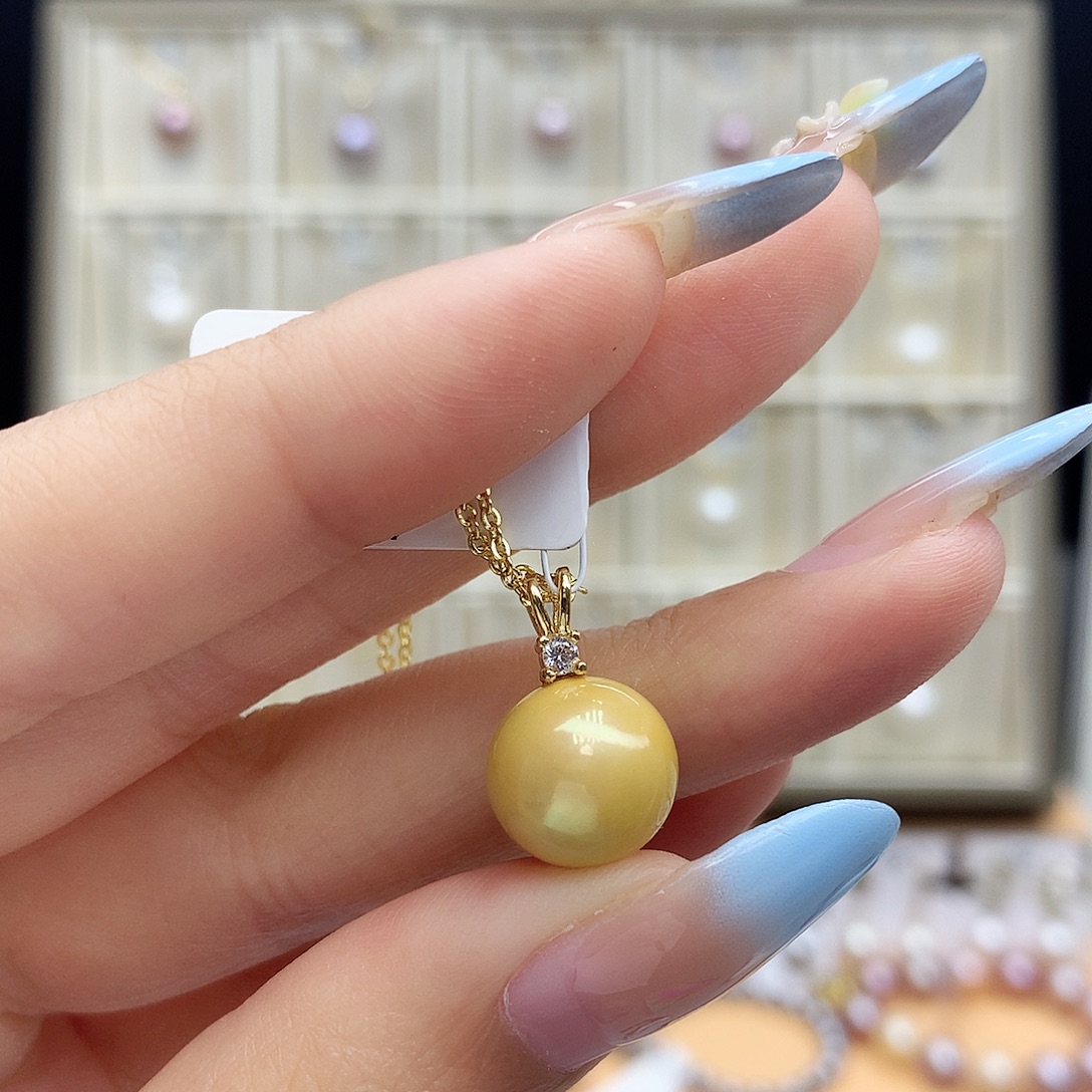 淡水珍珠合金颈饰