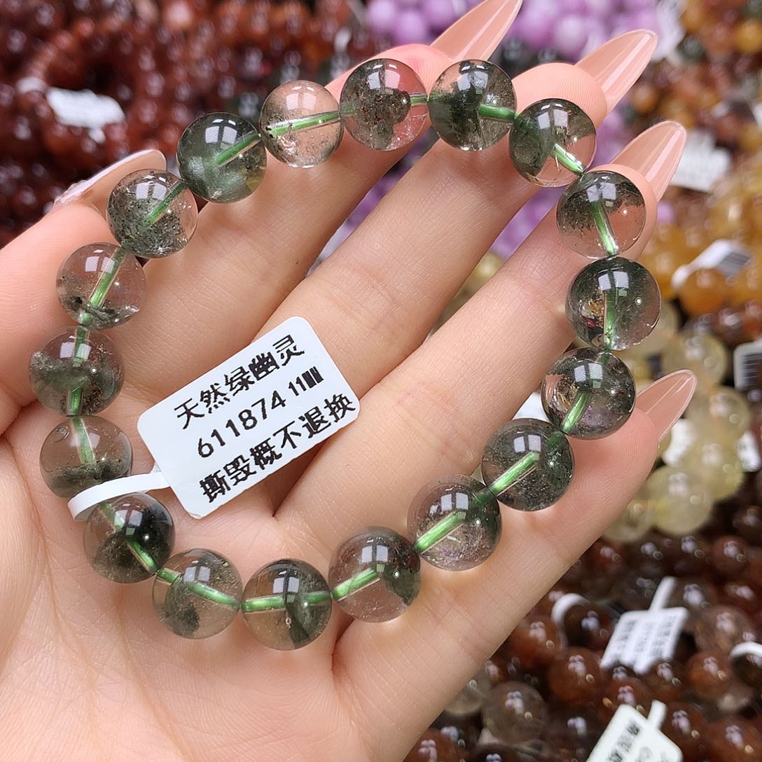 水晶手链未镶嵌，
