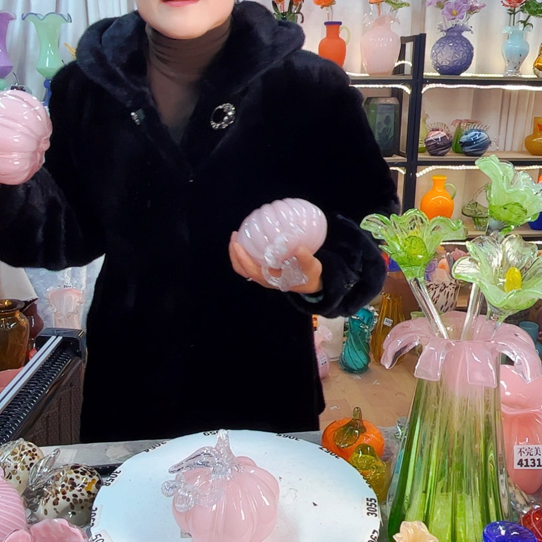 小南瓜 福利家悦琉璃工艺品不完美