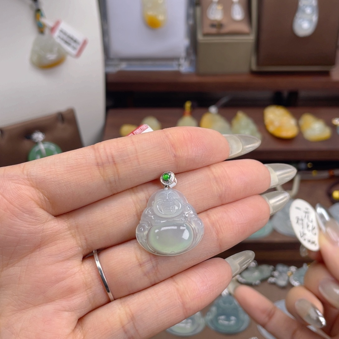 翡翠颈饰未镶嵌小号