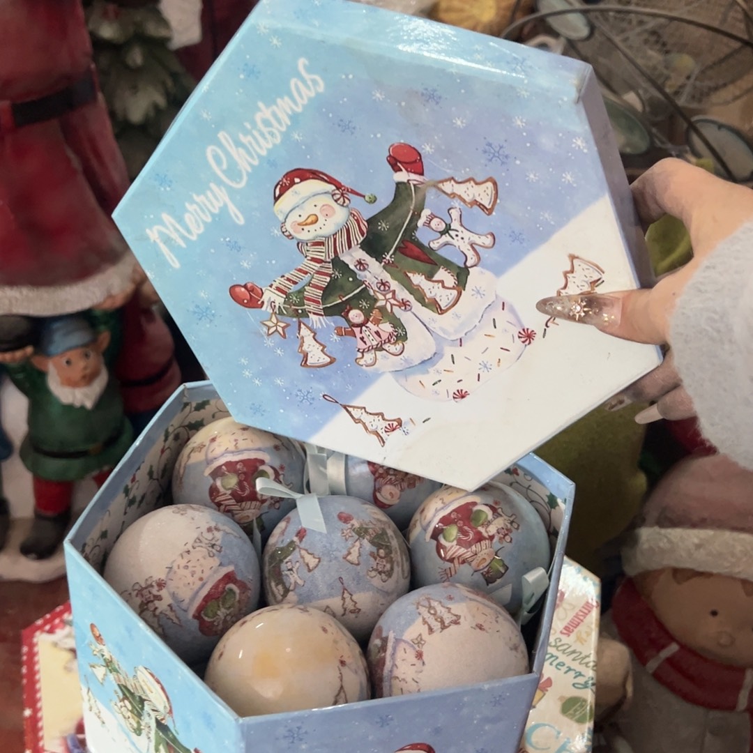 今***茶卡纸纸盒圣诞微瑕不退换