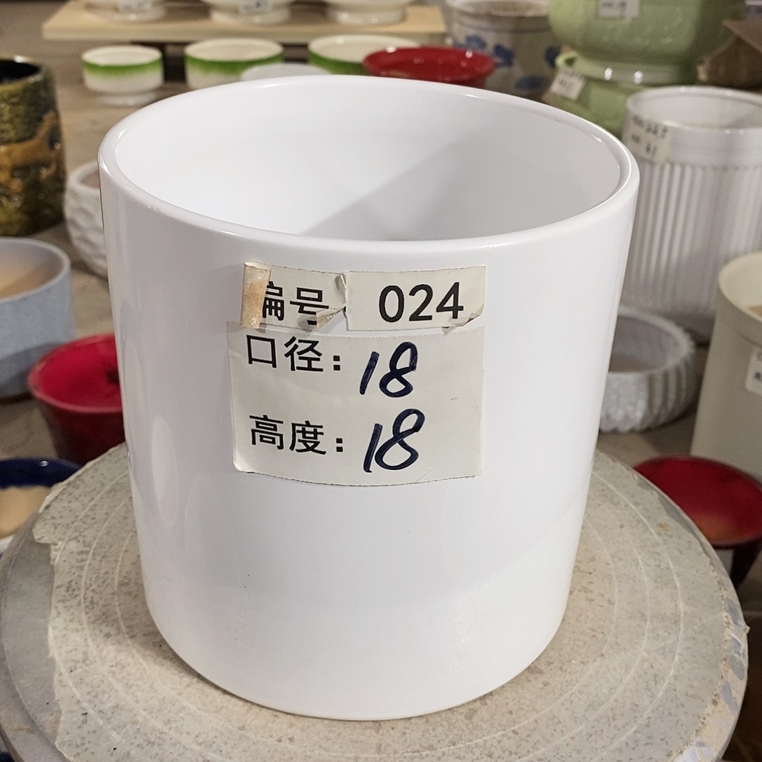 【闪购商品】陶瓷微瑕花盆-024-1个