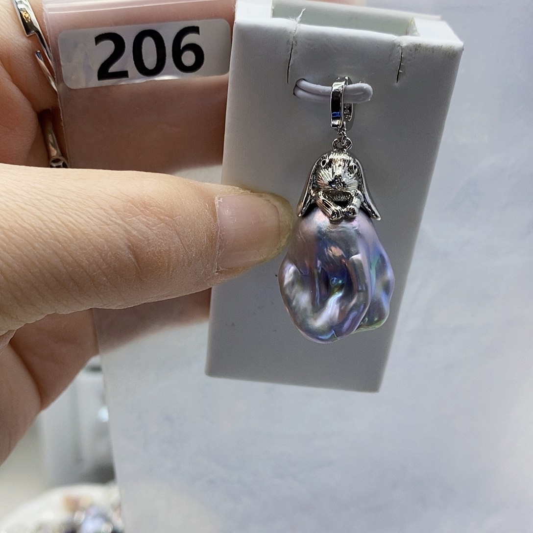 颈饰合金淡水珍珠