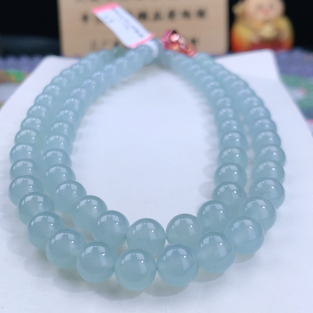 翡翠手链未镶嵌卡8