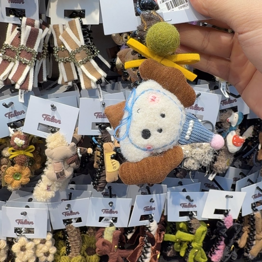 皮质非金属韩系大号香蕉夹78