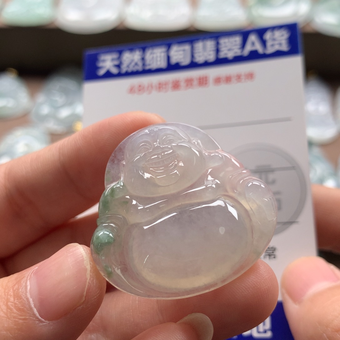 颈饰未镶嵌翡翠天然翡翠