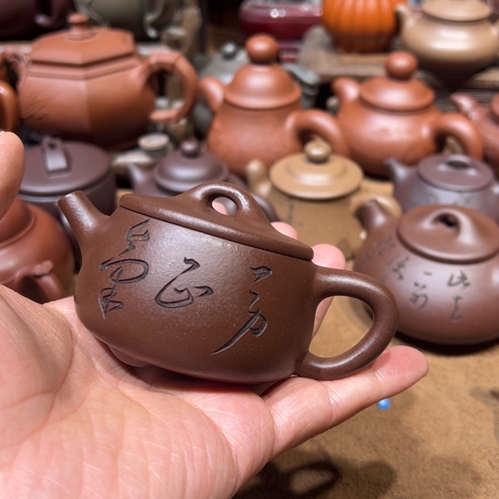紫砂茶壶孤*宜兴紫砂
