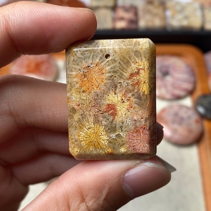 硅化玉颈饰未镶嵌R****l