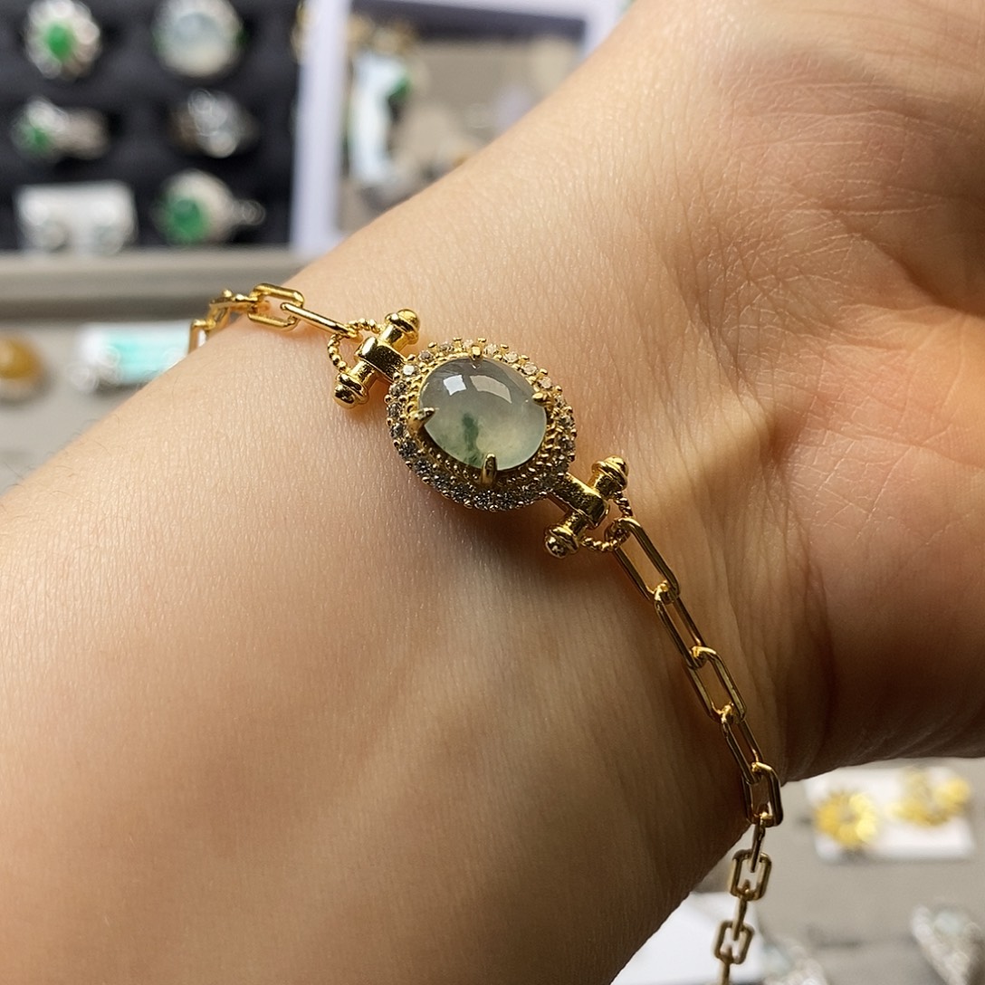 翡翠未镶嵌戒指翡翠