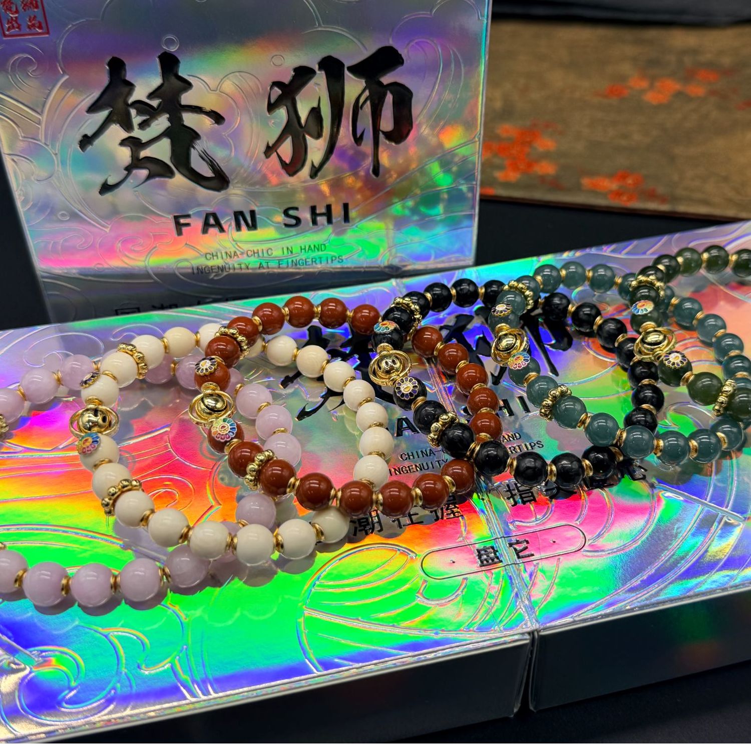 手链 【梵狮】金盾手串｜轻复古风 百搭叠戴 年轻人的文玩新选择