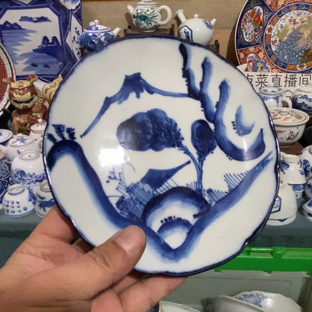 瓷片舶来瓷器满28包邮当日凑单