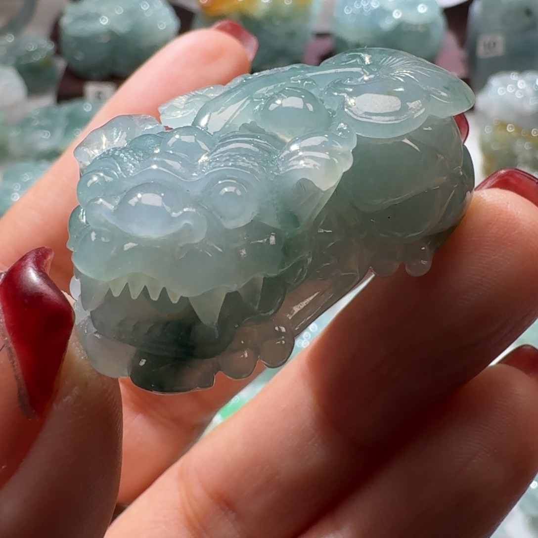 定制翡翠未镶嵌不****?貔貅