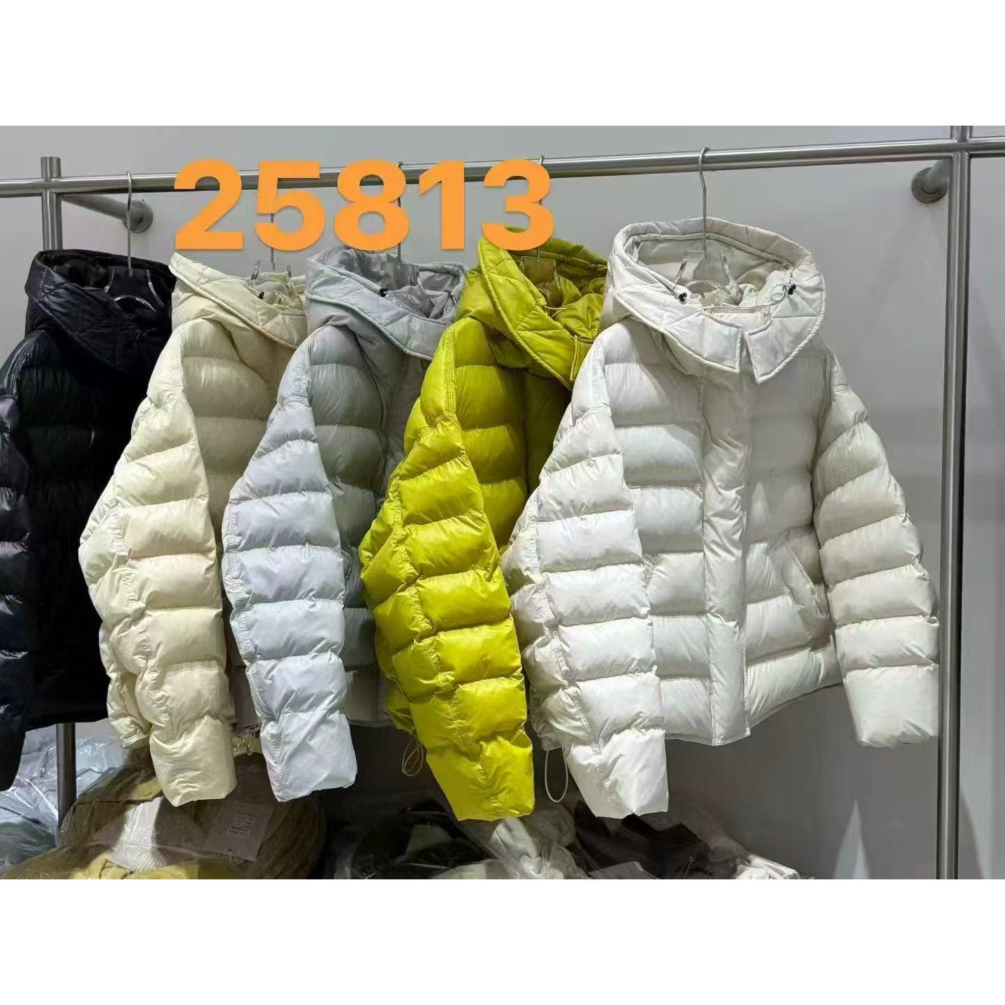 晶姐-25813欧货女装冬季简约韩版网红冬季洋气时尚百搭外套棉衣