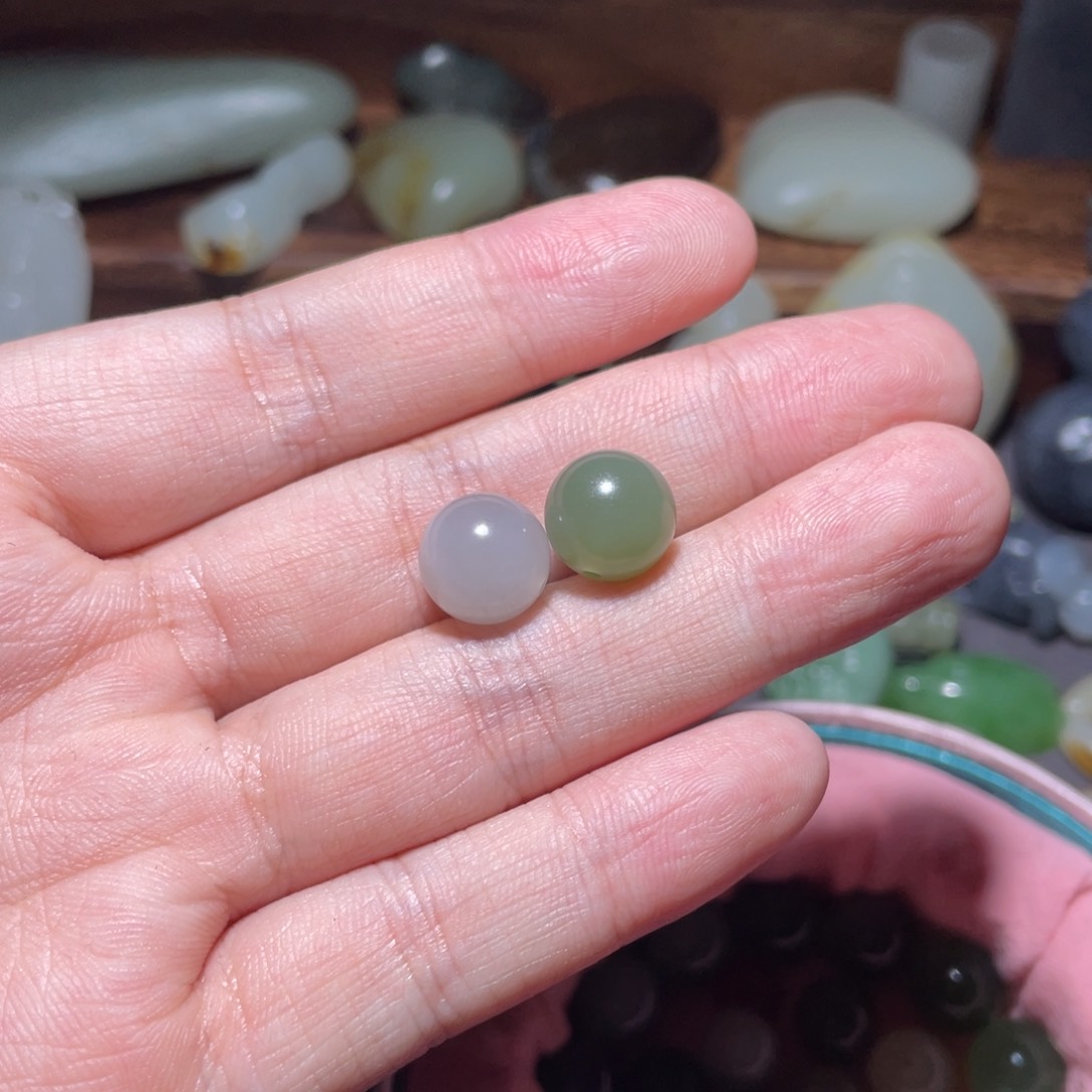 和田玉颈饰未镶嵌柠***?