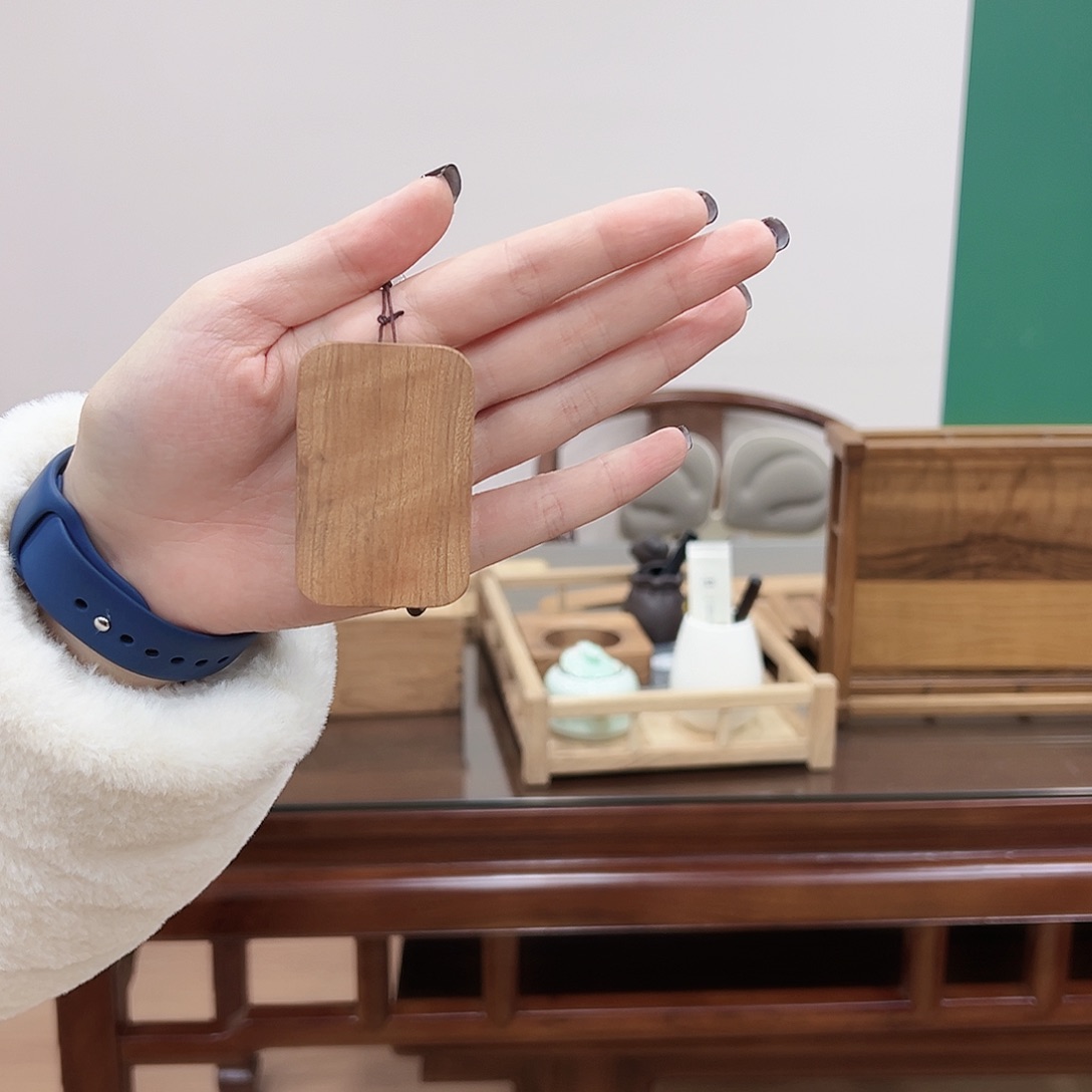 木无事牌 野生山桃木 浮力款