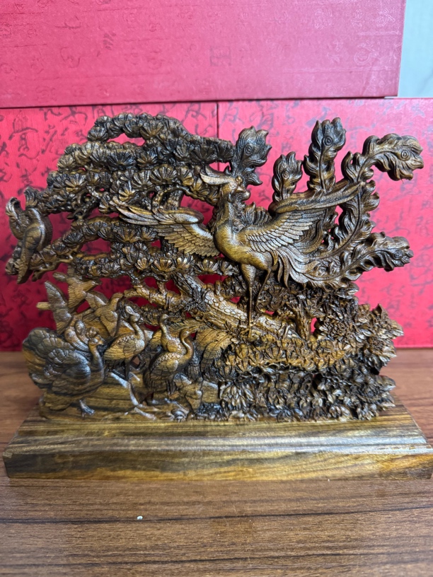 A0037沉木雕刻摆件