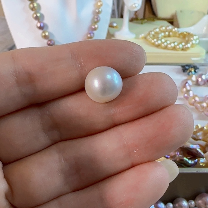 淡水珍珠裸珠未镶嵌依****2