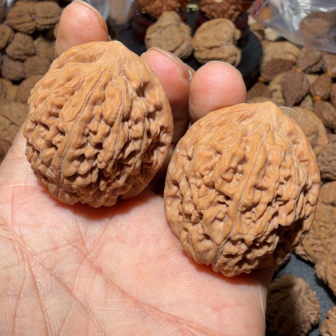 把件文玩核桃莲花40