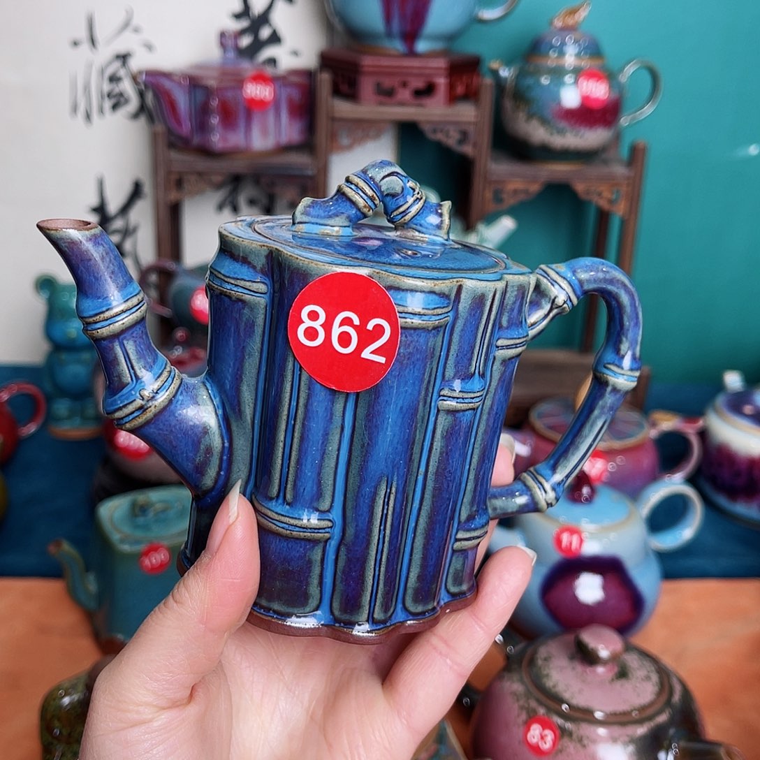 壶陶**妖钧瓷艺术作品壶