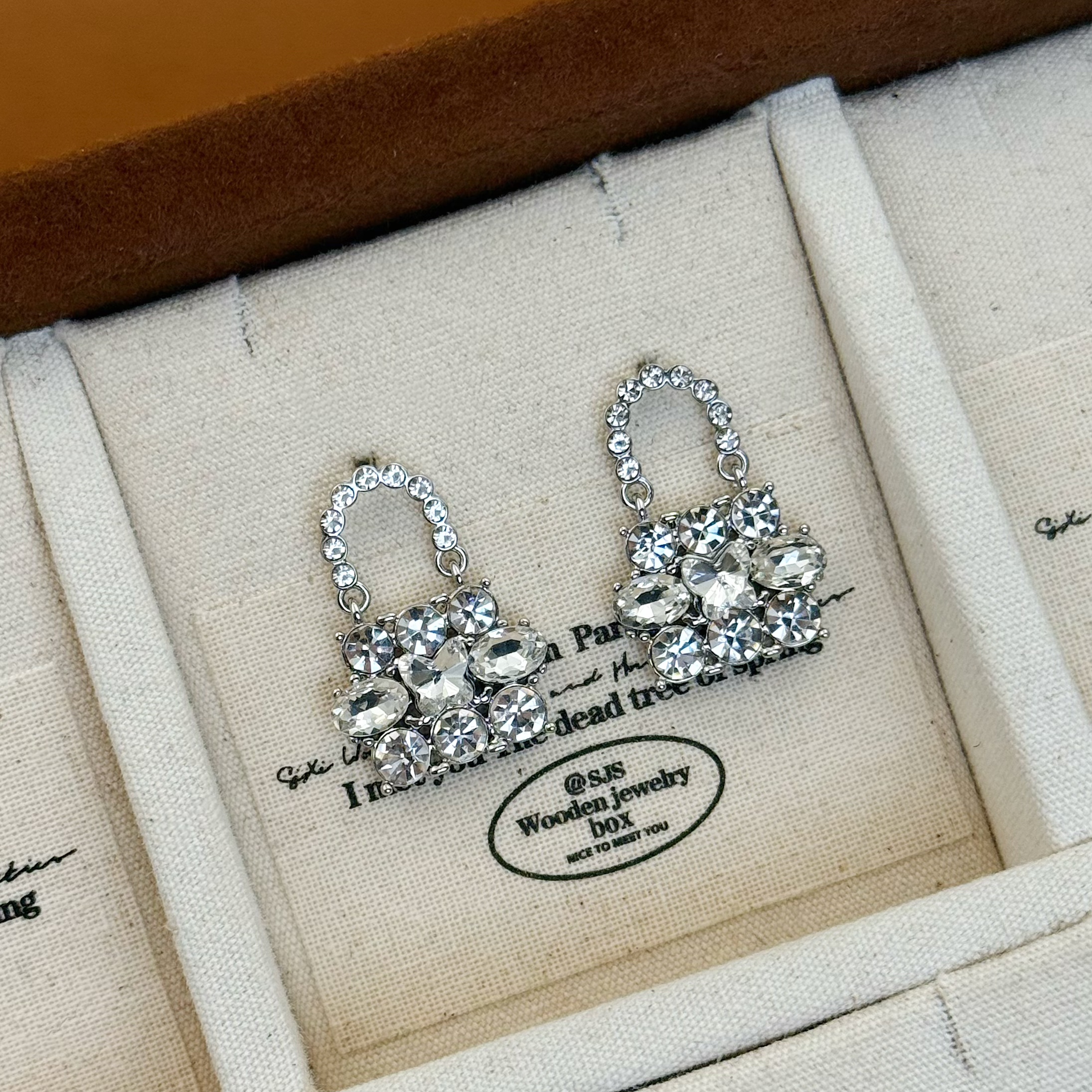 铜合金耳饰 佳佳（D23） 爆闪包包耳环