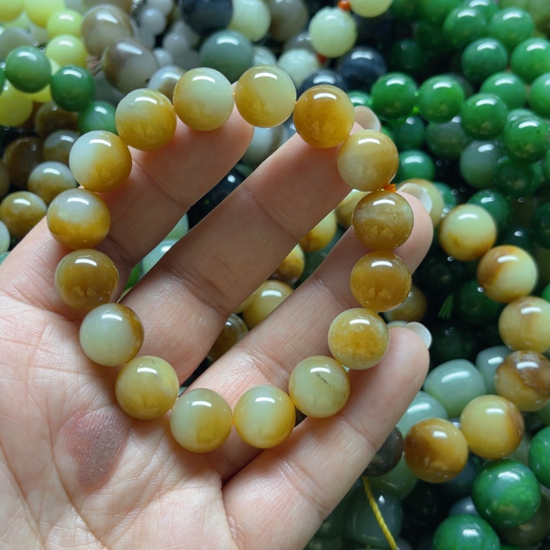 和田玉手链未镶嵌