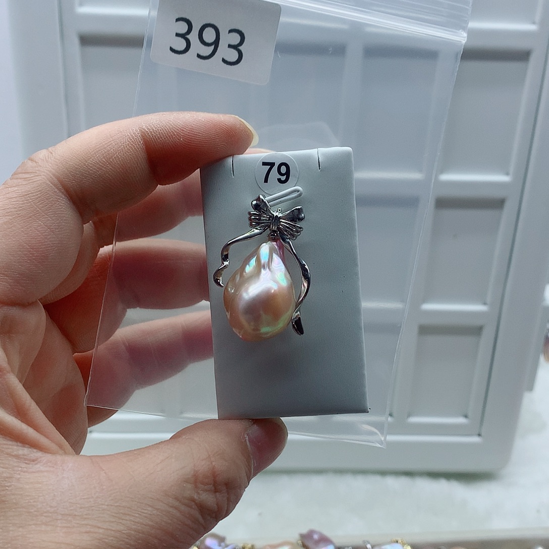 淡水珍珠合金吊坠(不含链)