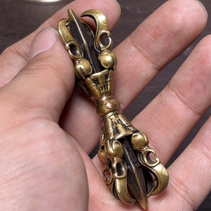 白***号铜星月菩提挂件菩提