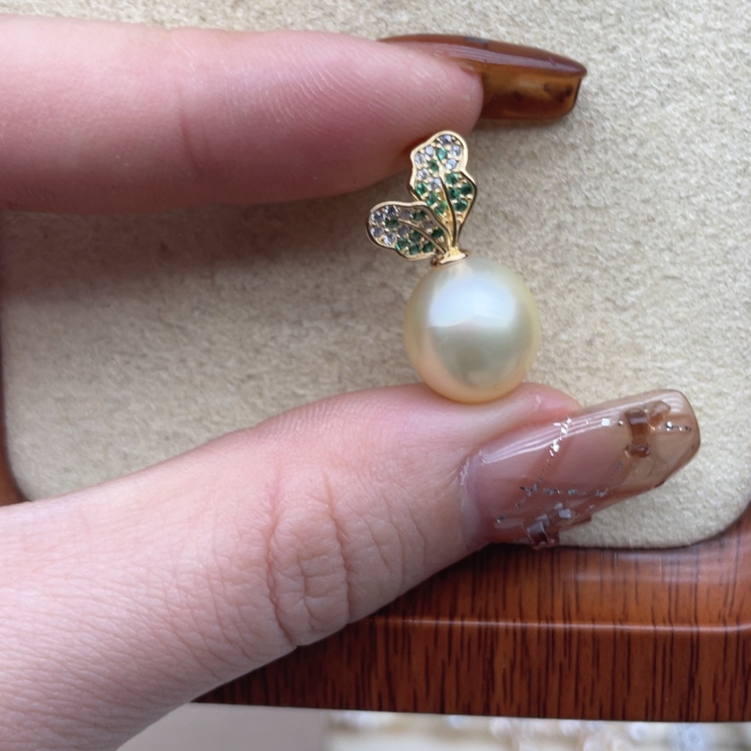 颈饰海水珍珠银S925镶嵌R91