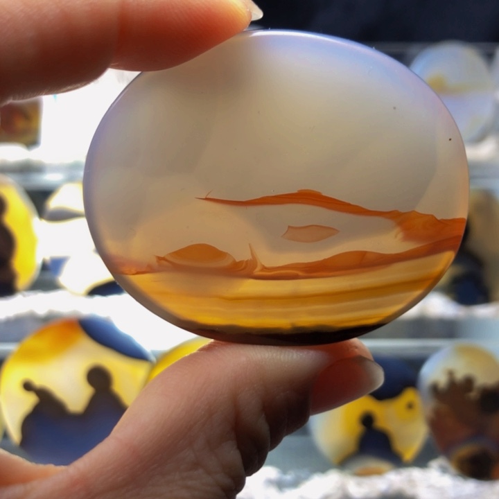 合金玛瑙/玉髓珠宝奇石7有瑕