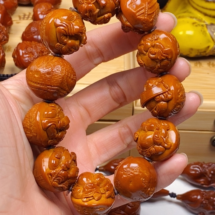 橄榄核吊坠楠****1橄榄核手串